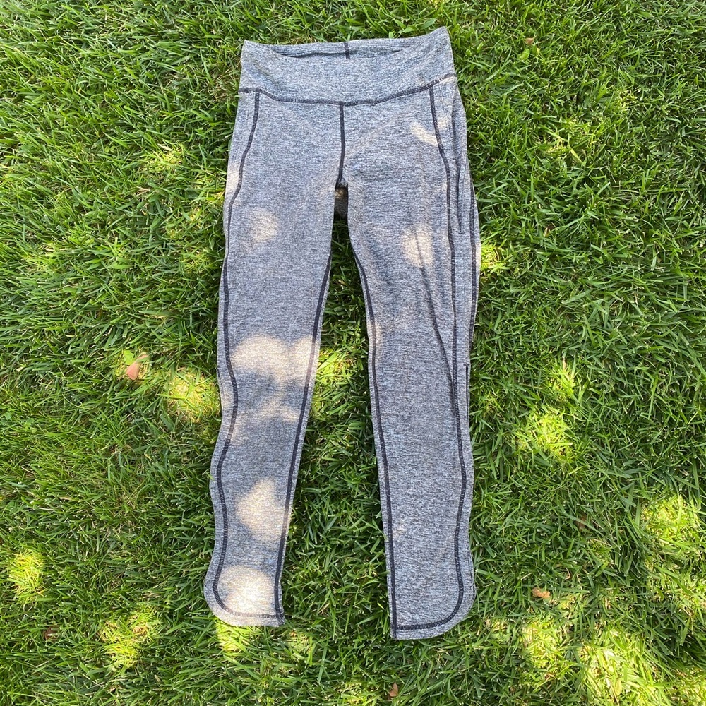 grey soft leggings